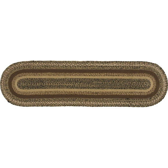 VHC Brands Rustic & Lodge Tabletop & Kitchen Barrington Brown Jute Placemat Set of 6 12 x 18 VHC Brands Rustic & Lodge Tabletop & Kitchen Barrington Brown Jute Placemat Set of 6 12 x 18
